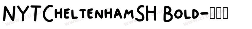 NYTCheltenhamSH Bold字体转换